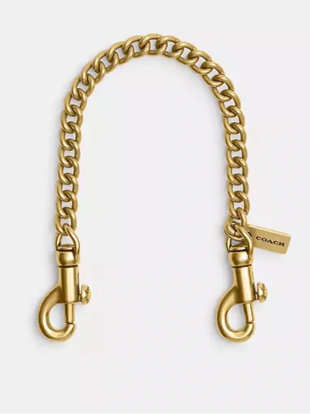 Coach purse bag chain strap charm strap NWT WITH COACH JEWELRY POUCH - Picture 2 of 10
